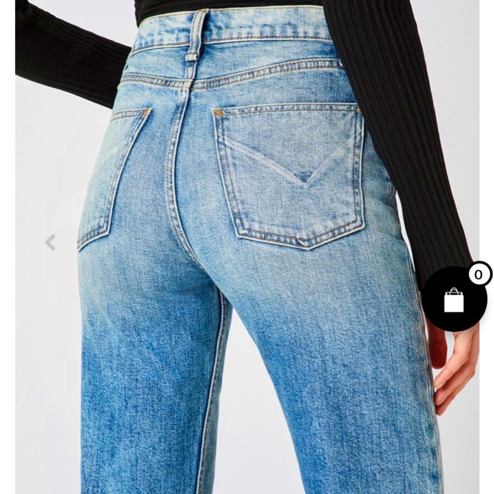 Hudson Remi High Rise Straight Cropped